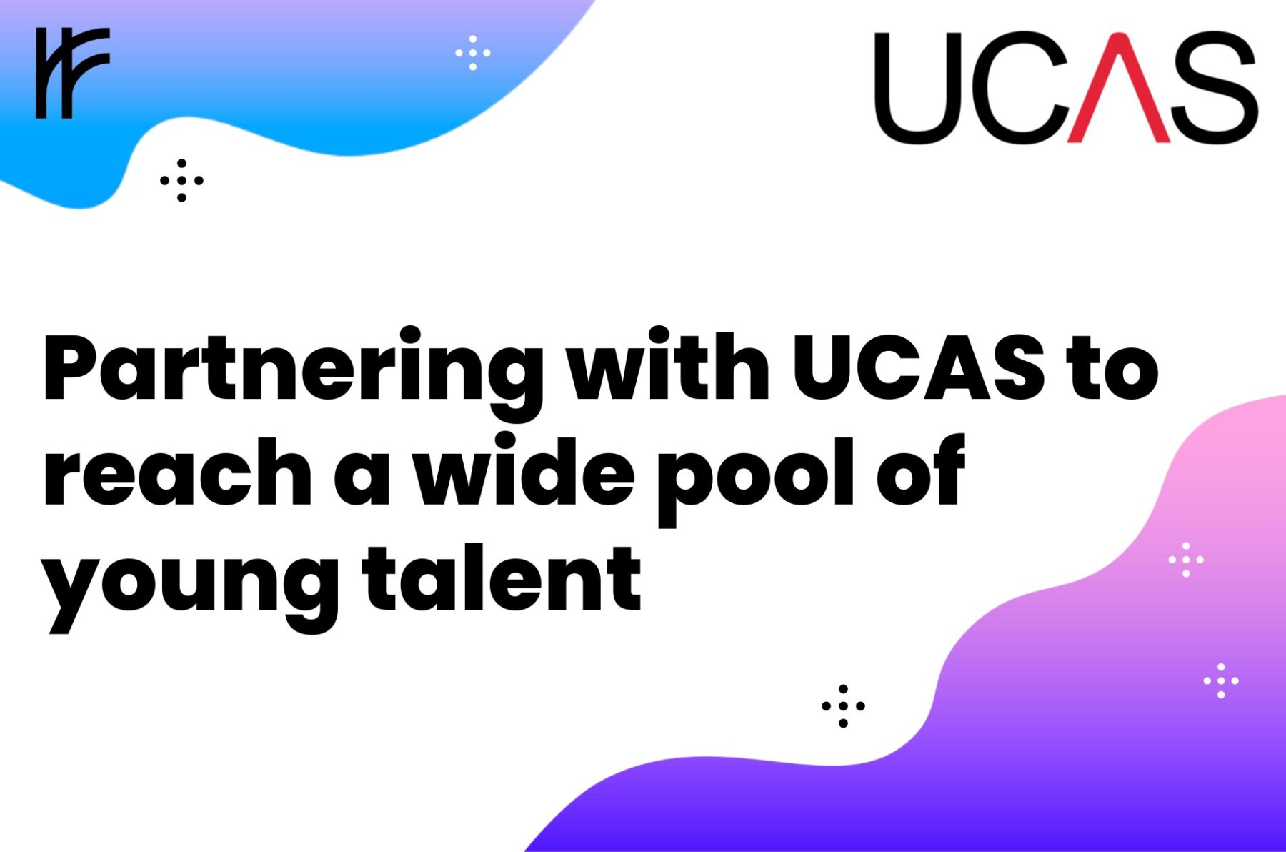 UCAS x RIR PR banner